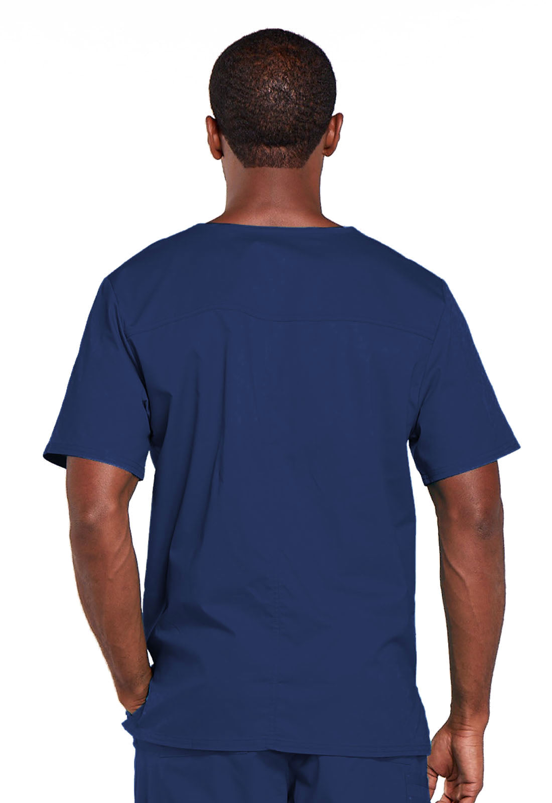 Workwear Core Stretch 4725 Unisex Unisex V-Neck Scrub Top Navy