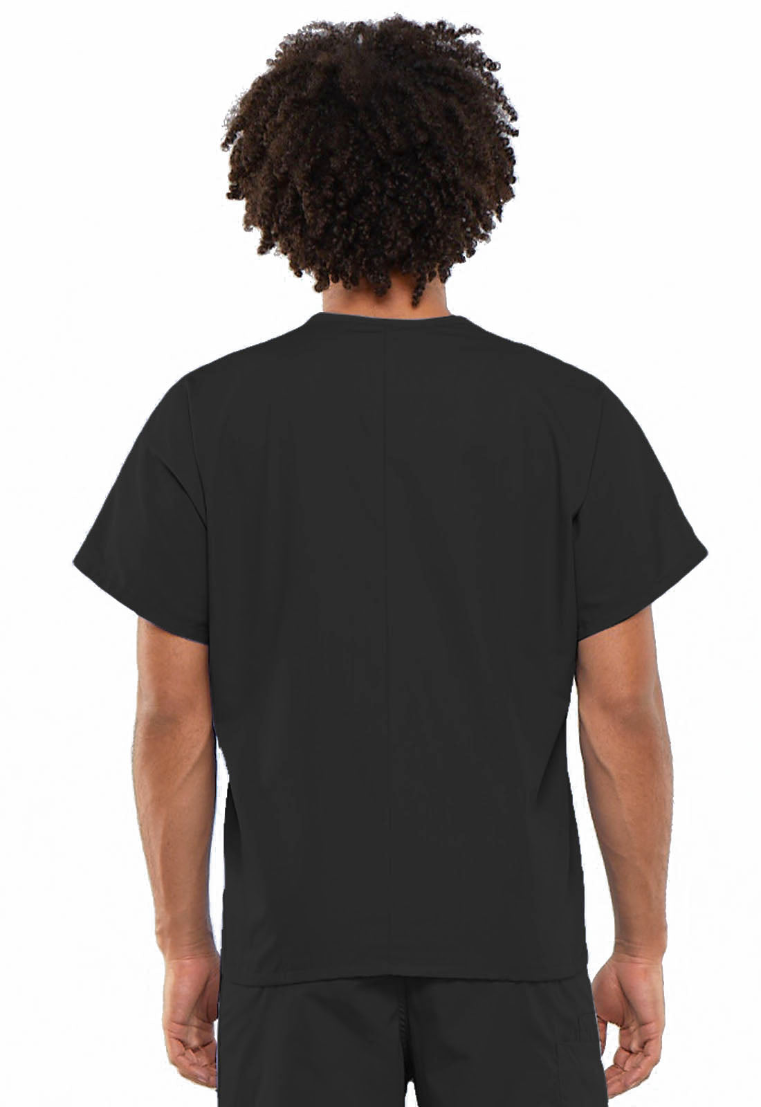 Workwear Originals 4777 Unisex Unisex V-Neck Tunic Black