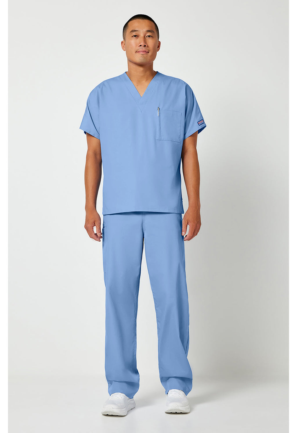 Workwear Originals 4777 Unisex Unisex V-Neck Tunic Ciel