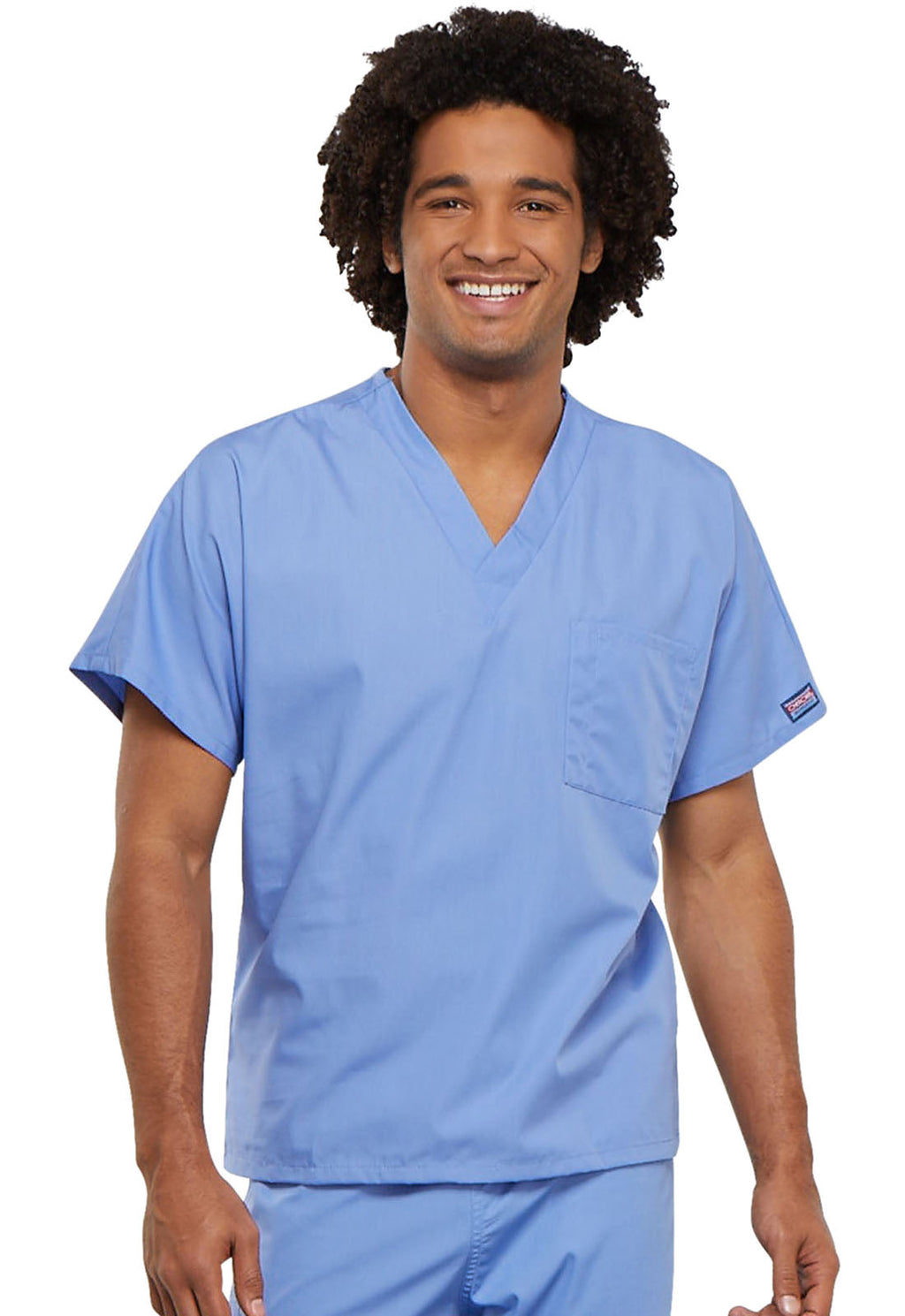 Workwear Originals 4777 Unisex Unisex V-Neck Tunic Ciel