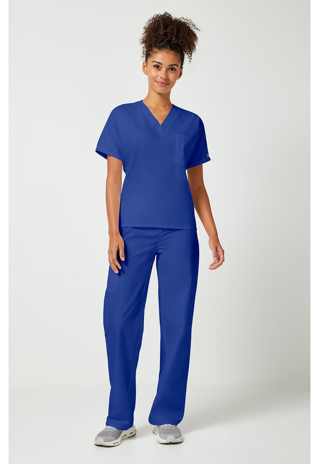 Workwear Originals 4777 Unisex Unisex V-Neck Tunic Galaxy Blue