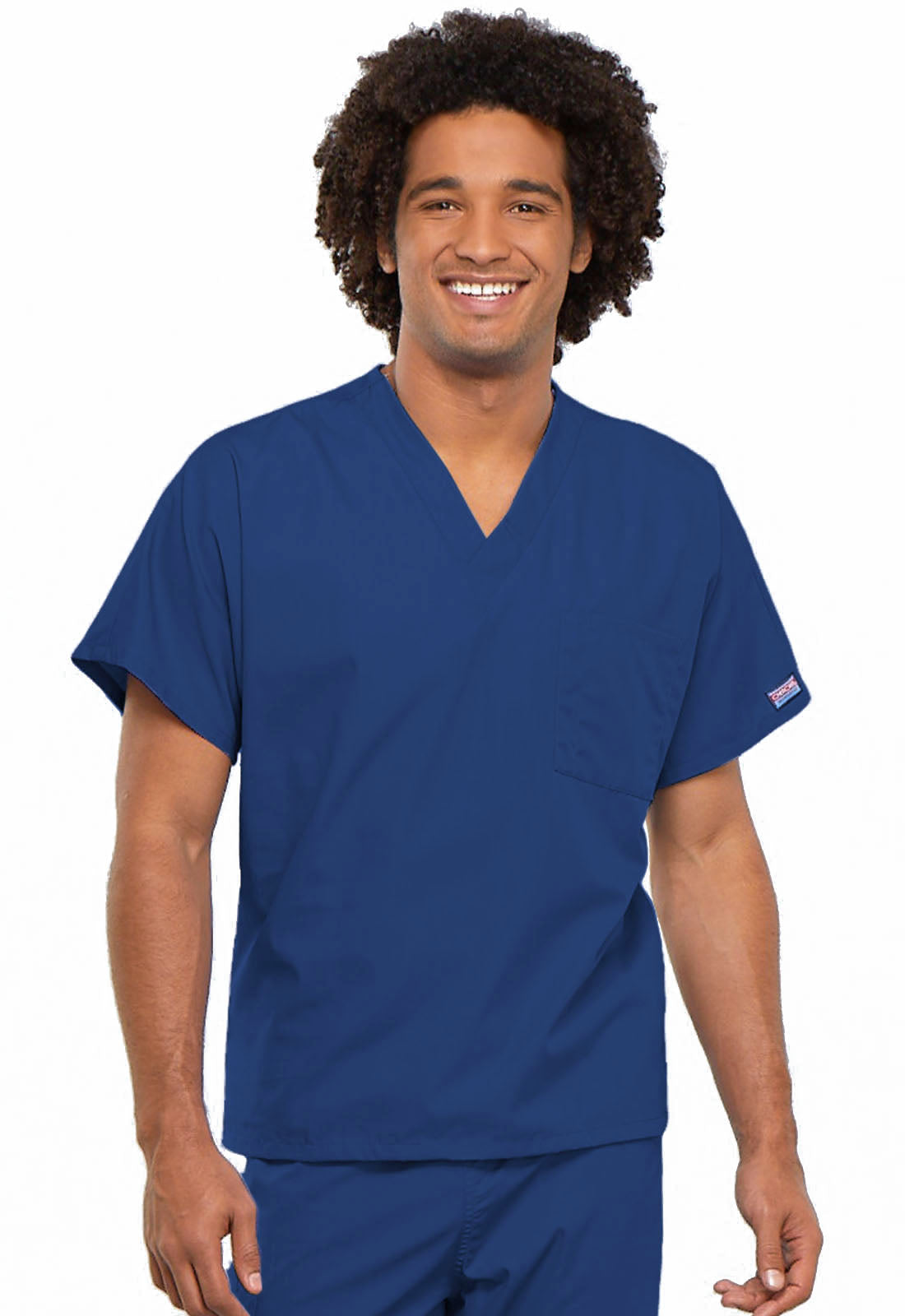 Workwear Originals 4777 Unisex Unisex V-Neck Tunic Galaxy Blue