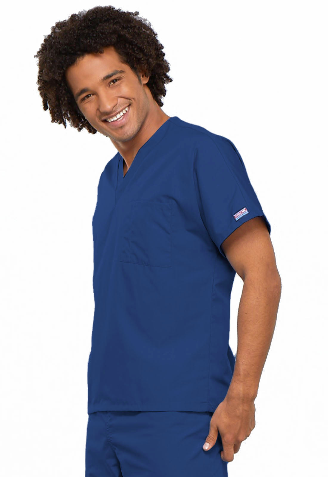 Workwear Originals 4777 Unisex Unisex V-Neck Tunic Galaxy Blue