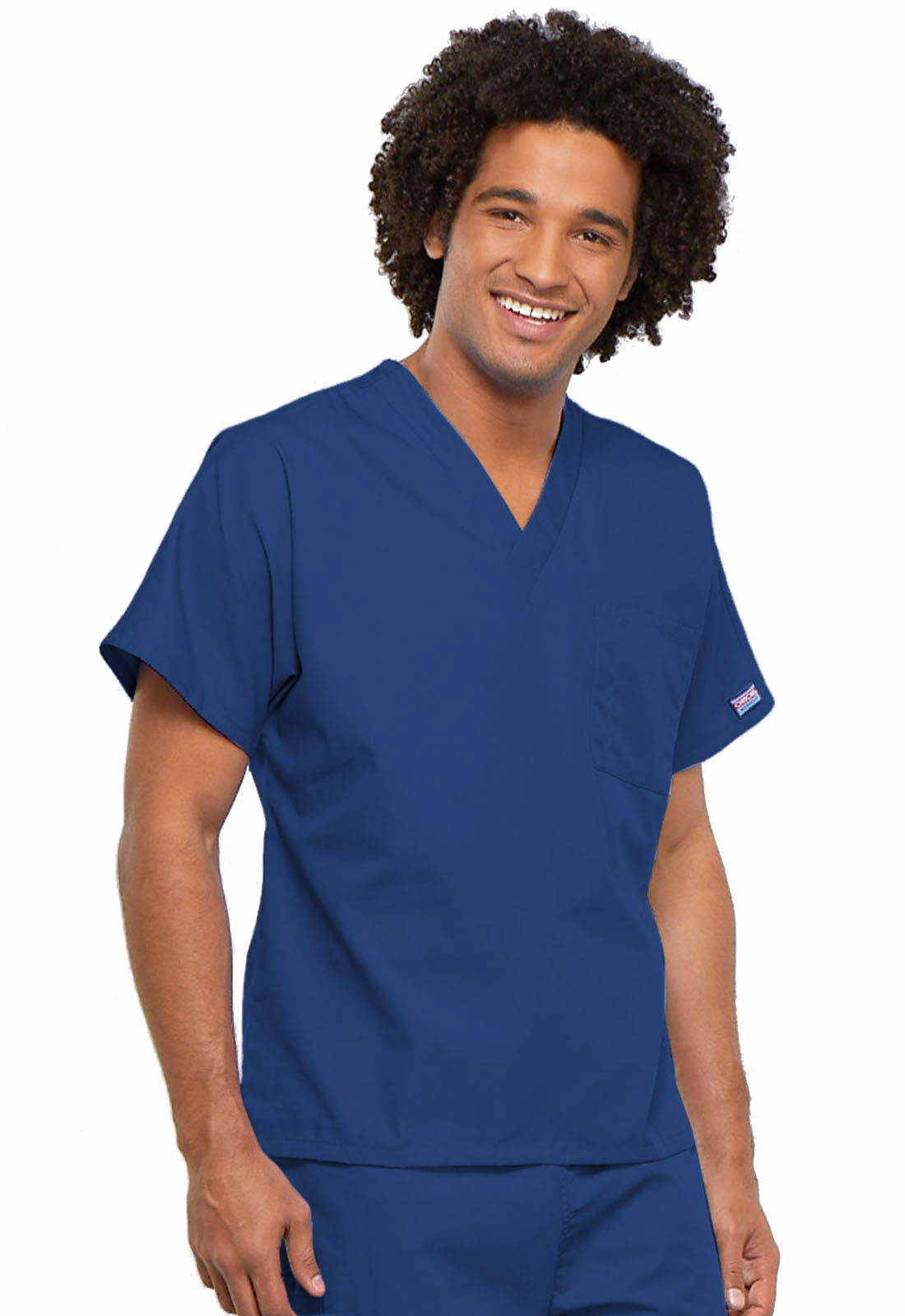 Workwear Originals 4777 Unisex Unisex V-Neck Tunic Galaxy Blue
