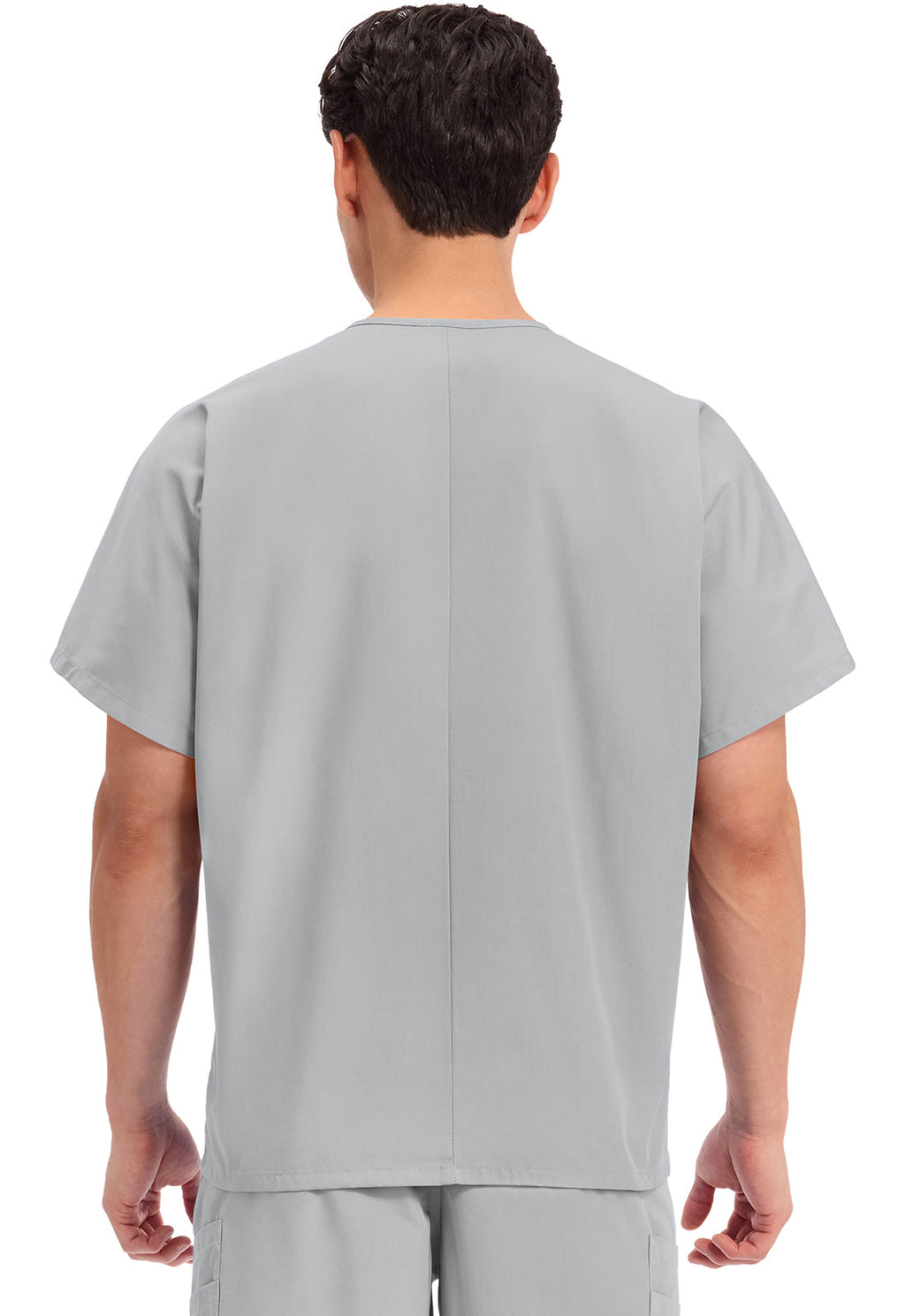 Workwear Originals 4777 Unisex Unisex V-Neck Tunic Grey