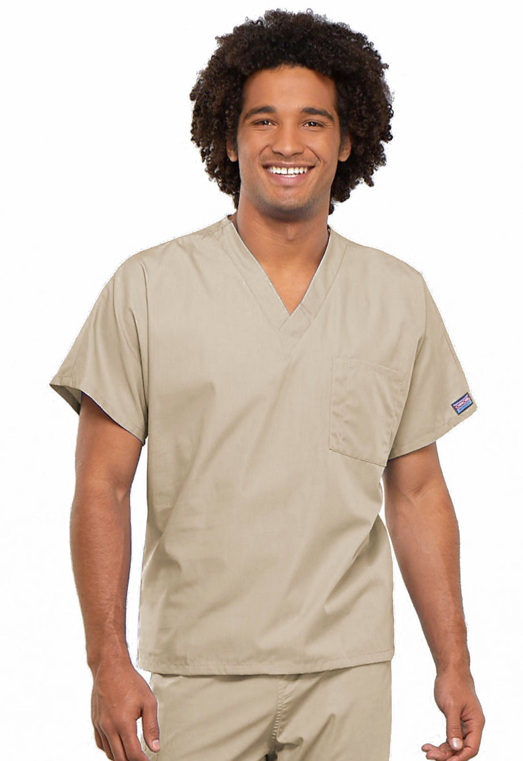Originals 4777 Unisex V-Neck Tunic Khaki