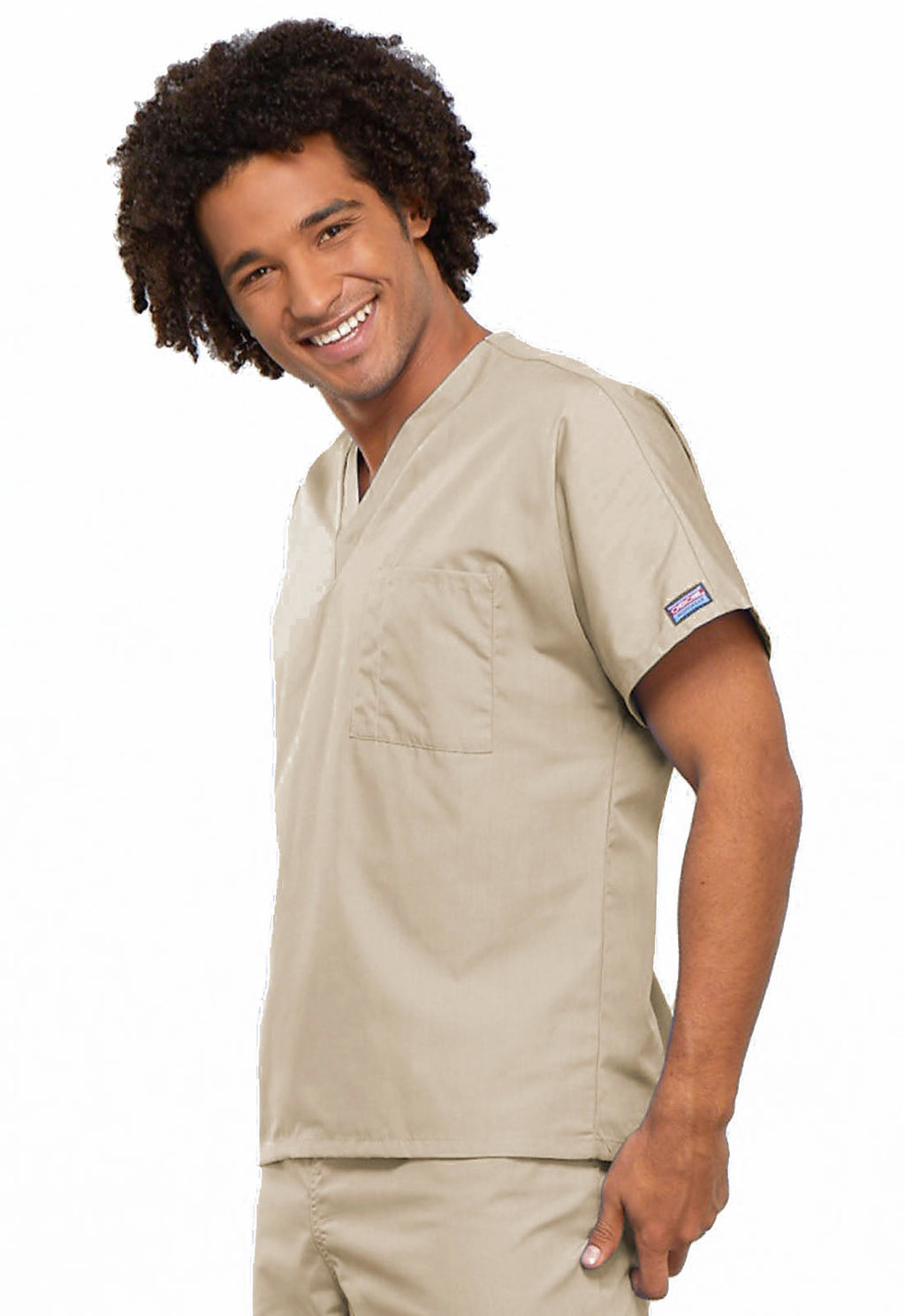 Originals 4777 Unisex V-Neck Tunic Khaki