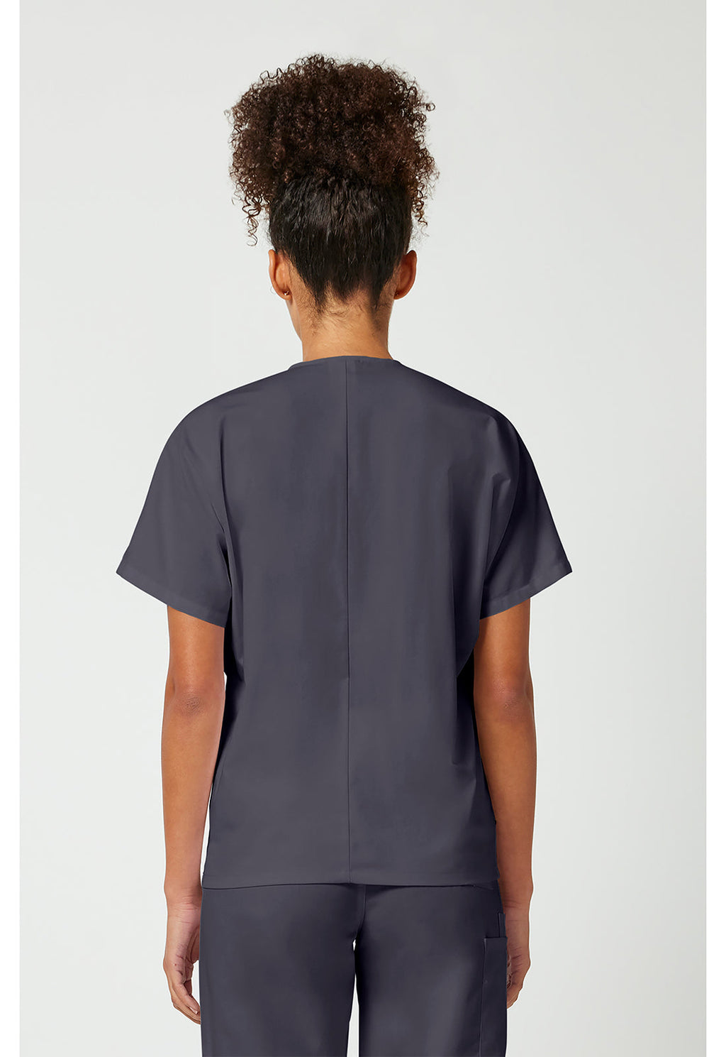 Workwear Originals 4777 Unisex Unisex V-Neck Tunic Pewter
