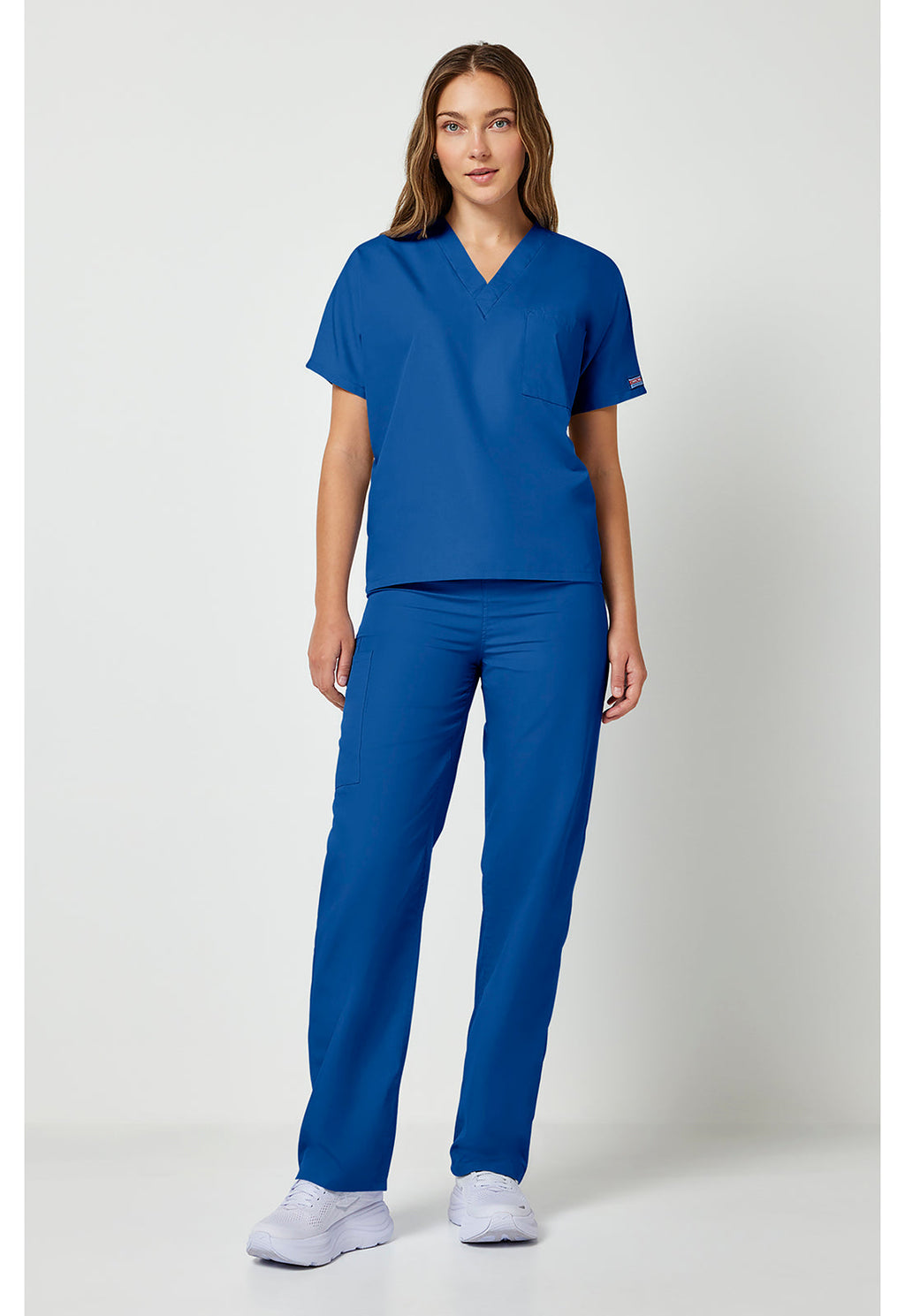 Workwear Originals 4777 Unisex Unisex V-Neck Tunic Royal