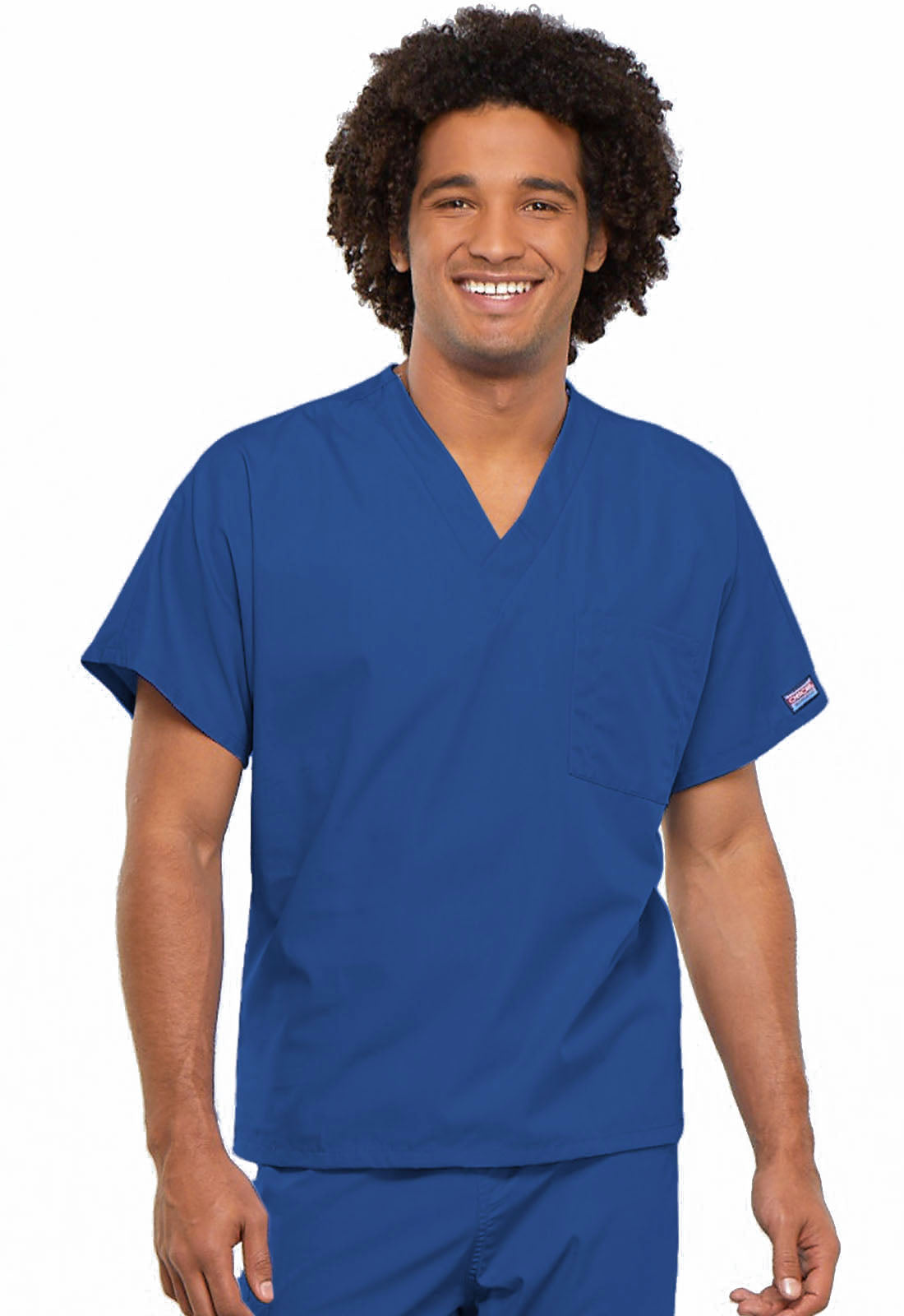 Workwear Originals 4777 Unisex Unisex V-Neck Tunic Royal