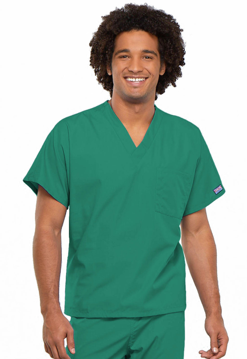 Workwear Originals 4777 Unisex Unisex V-Neck Tunic Surgical Green