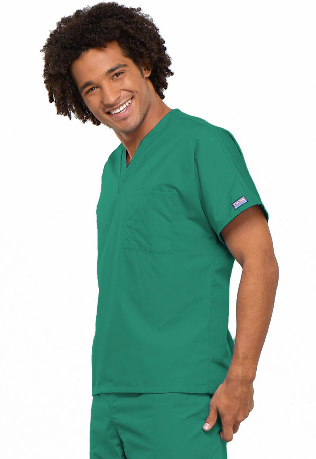 Workwear Originals 4777 Unisex Unisex V-Neck Tunic Surgical Green