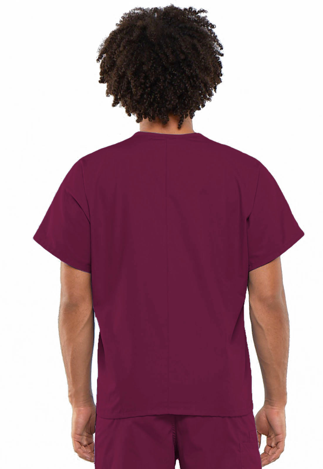 Workwear Originals 4777 Unisex Unisex V-Neck Tunic Wine