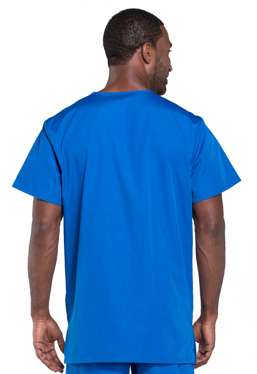 Workwear Originals 4876 Unisex Unisex V-Neck Scrub Top Royal