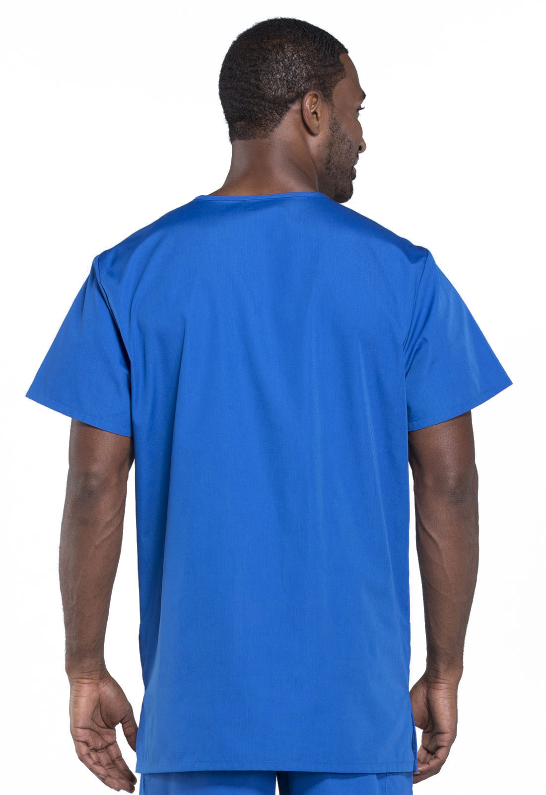 Workwear Originals 4876 Unisex Unisex V-Neck Scrub Top Royal