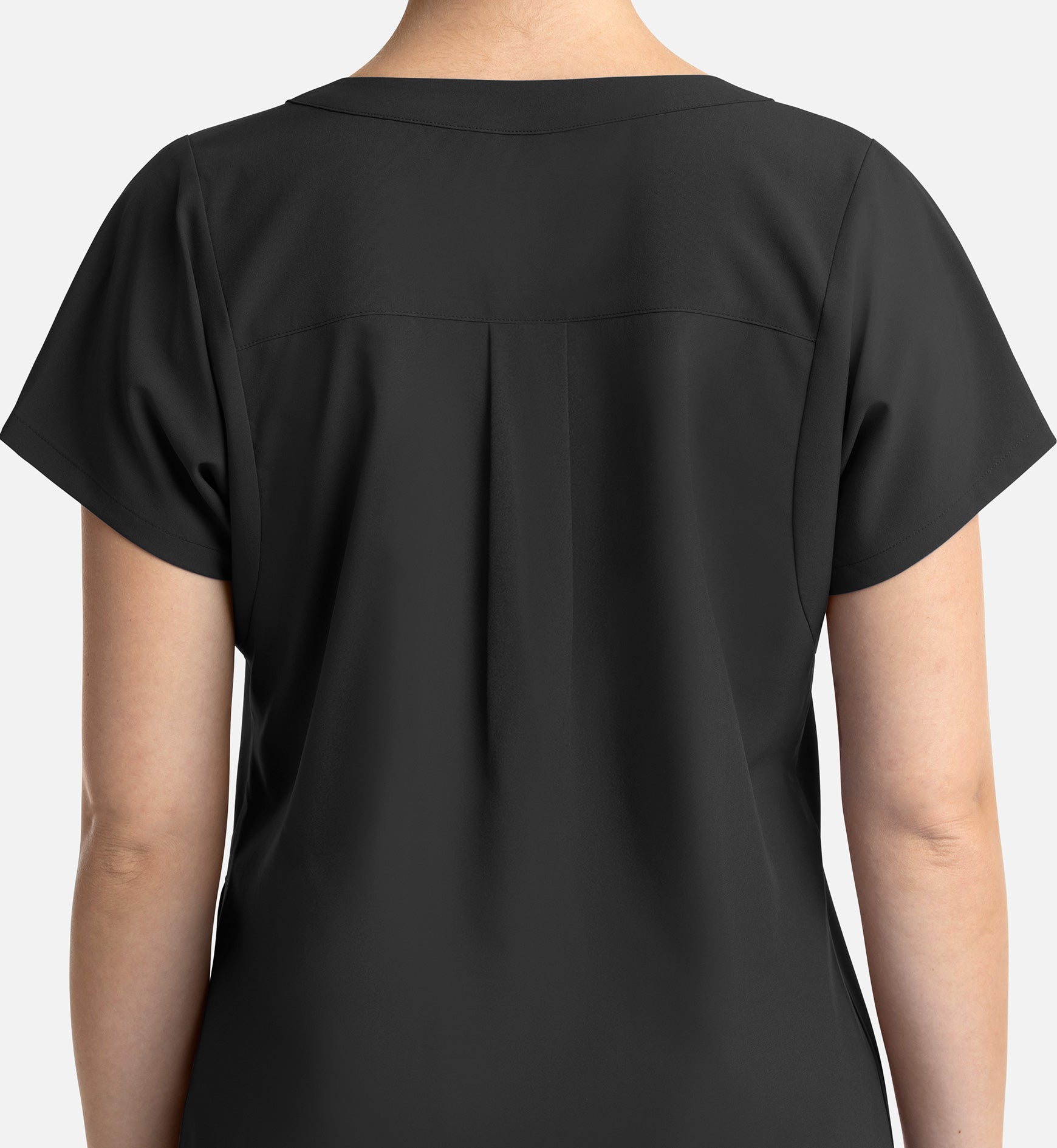 Momentum 5003 Women's Tuckable Dolman Top Black