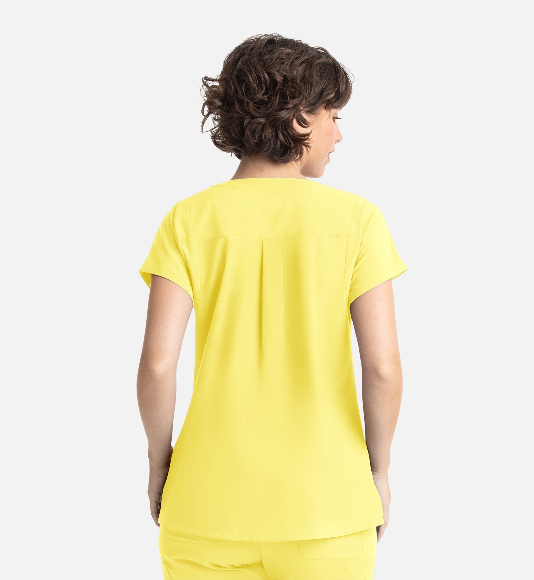 Momentum 5003 Women’s Tuckable Dolman Top Lemon Drop
