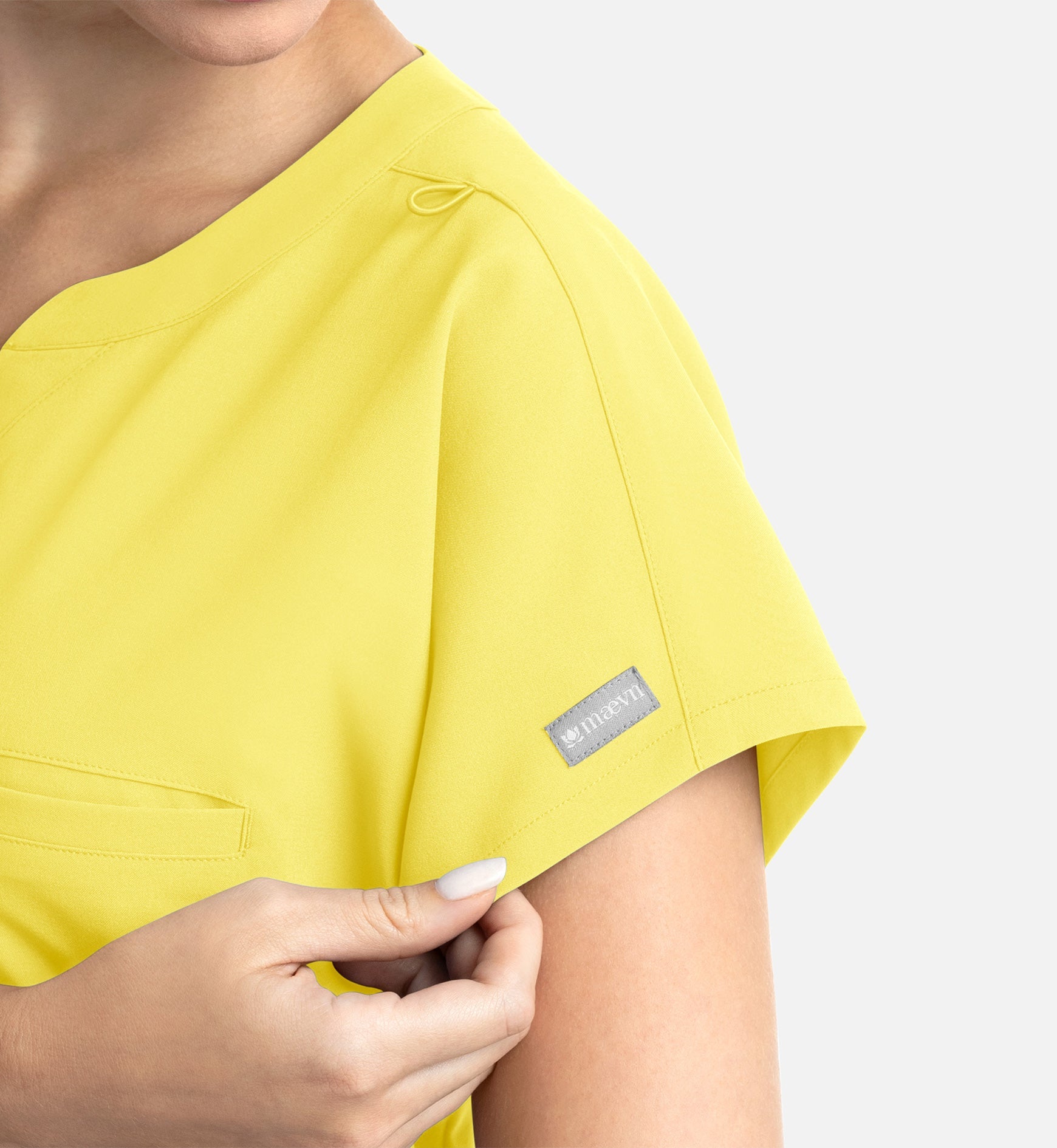 Momentum 5003 Women’s Tuckable Dolman Top Lemon Drop