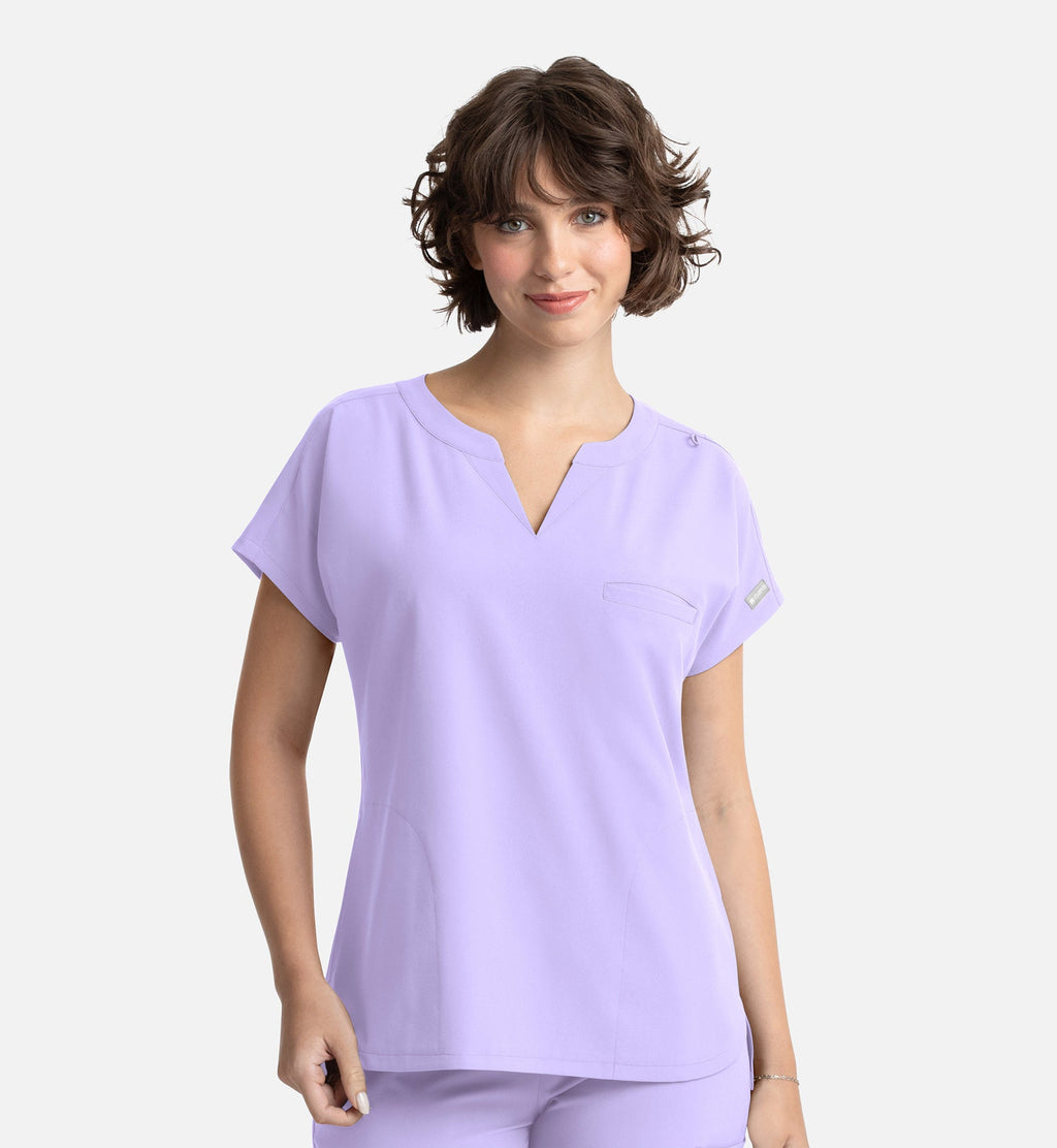 Momentum 5003 Women's Tuckable Dolman Top Lavender