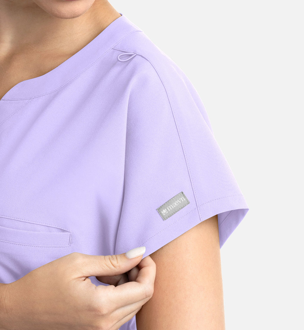Momentum 5003 Women's Tuckable Dolman Top Lavender
