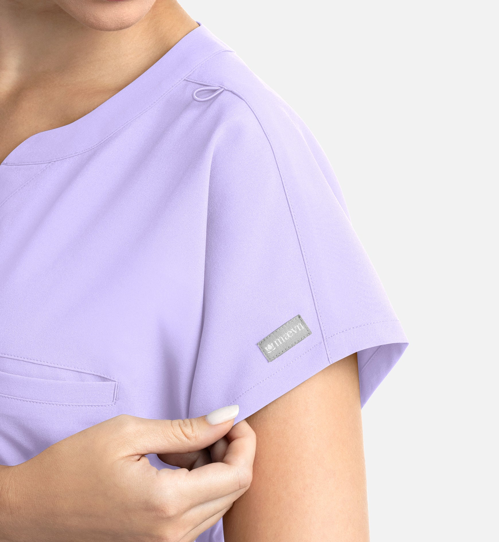 Momentum 5003 Women's Tuckable Dolman Top Lavender