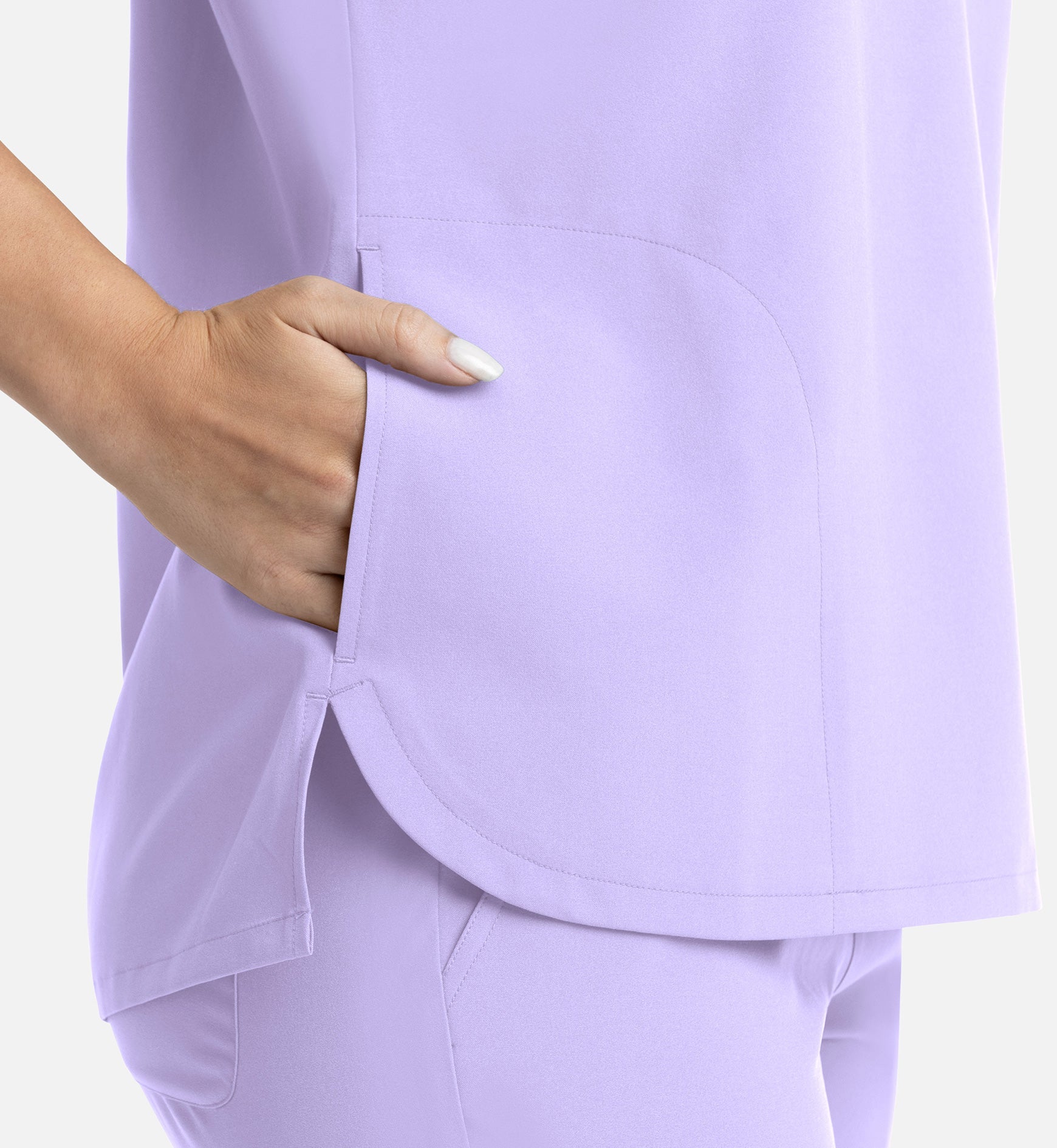 Momentum 5003 Women's Tuckable Dolman Top Lavender