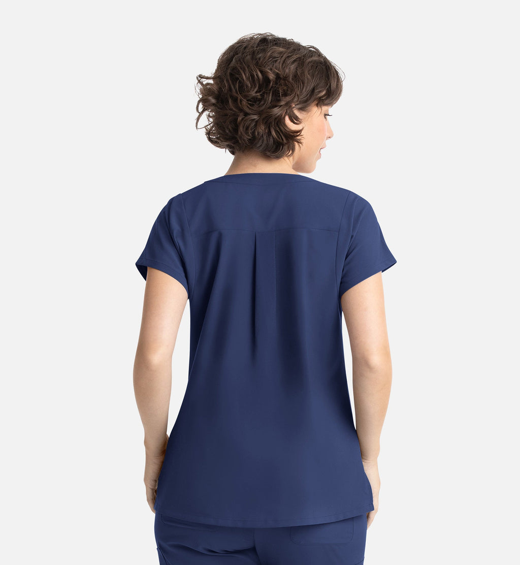 Momentum 5003 Women's Tuckable Dolman Top Navy