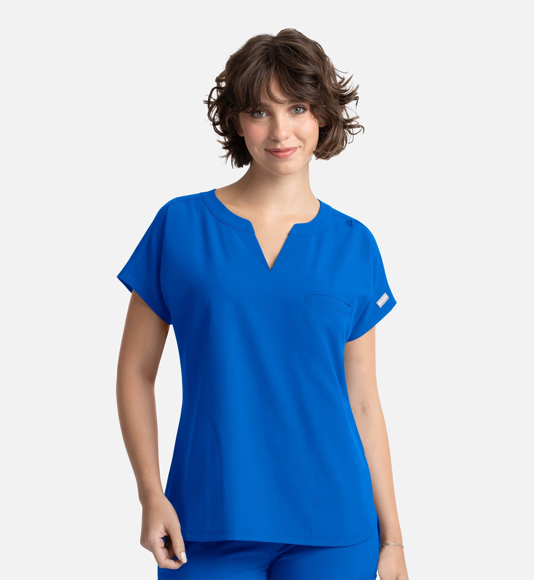 Momentum 5003 Women's Tuckable Dolman Top Royal Blue
