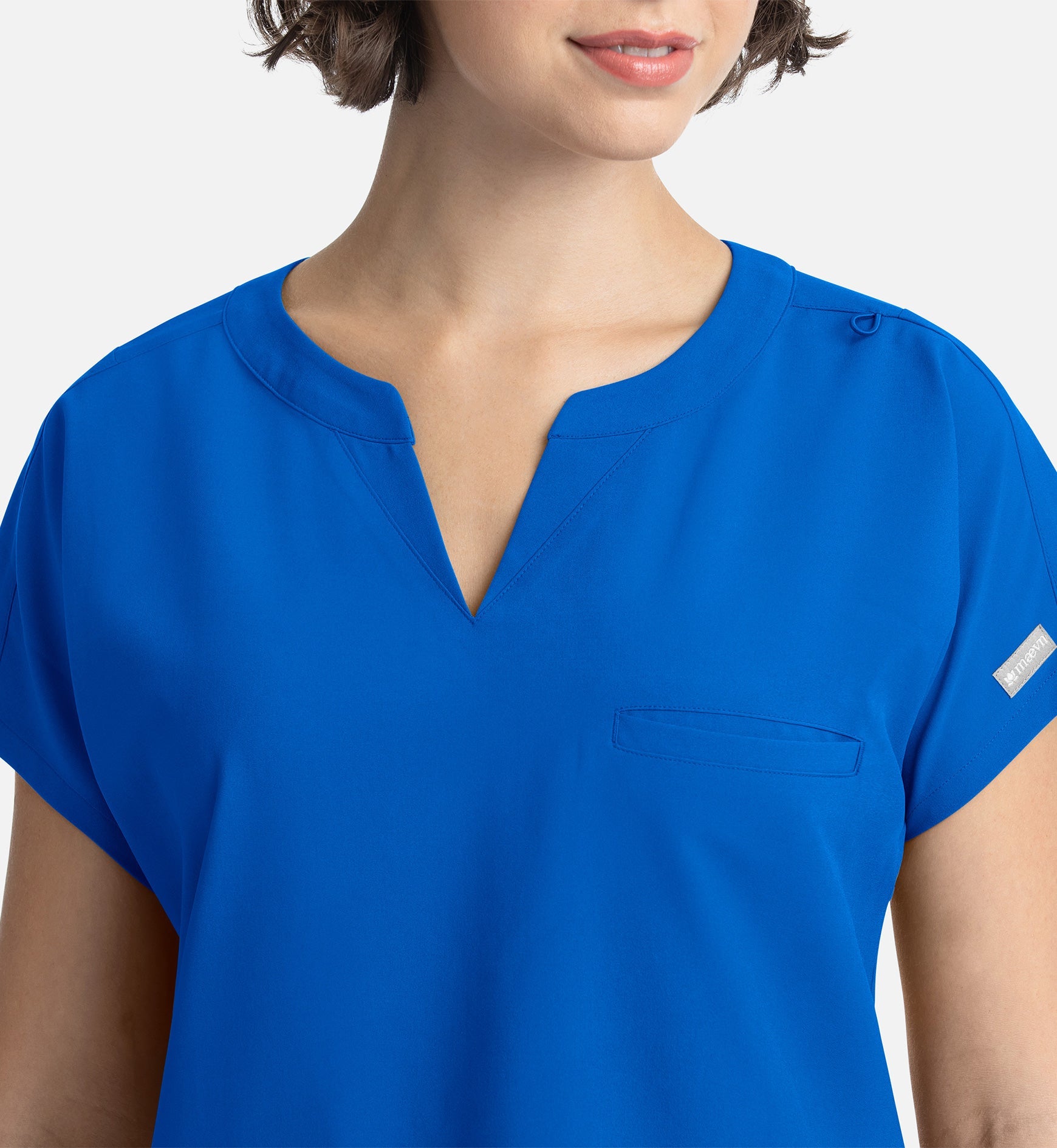 Momentum 5003 Women's Tuckable Dolman Top Royal Blue