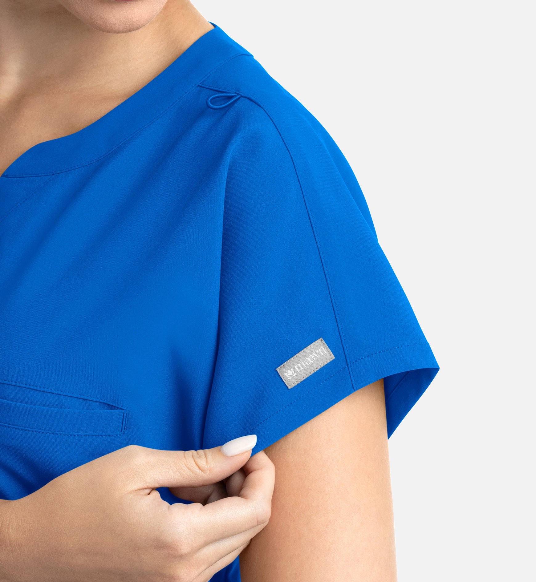 Momentum 5003 Women's Tuckable Dolman Top Royal Blue