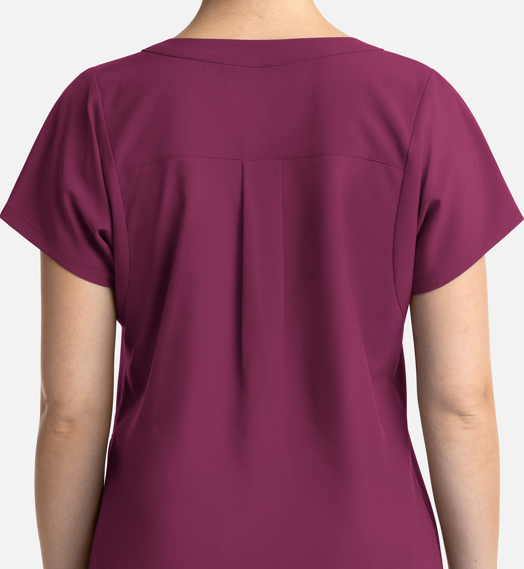 Momentum 5003 Women's Tuckable Dolman Top Wine