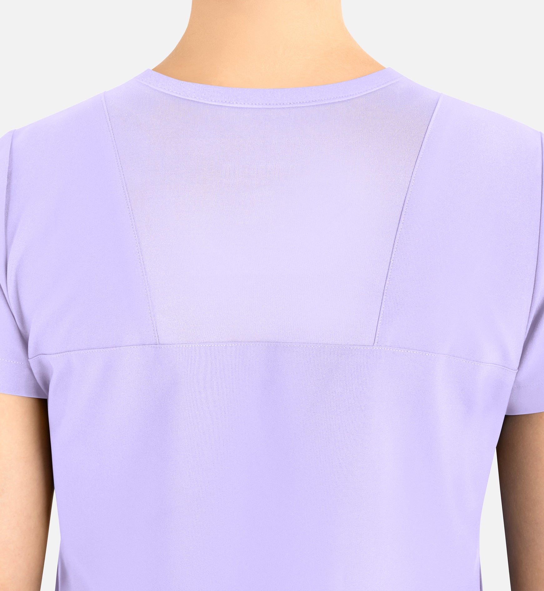 Momentum 5005 Women’s Tuckable Round Neck Top Lavender