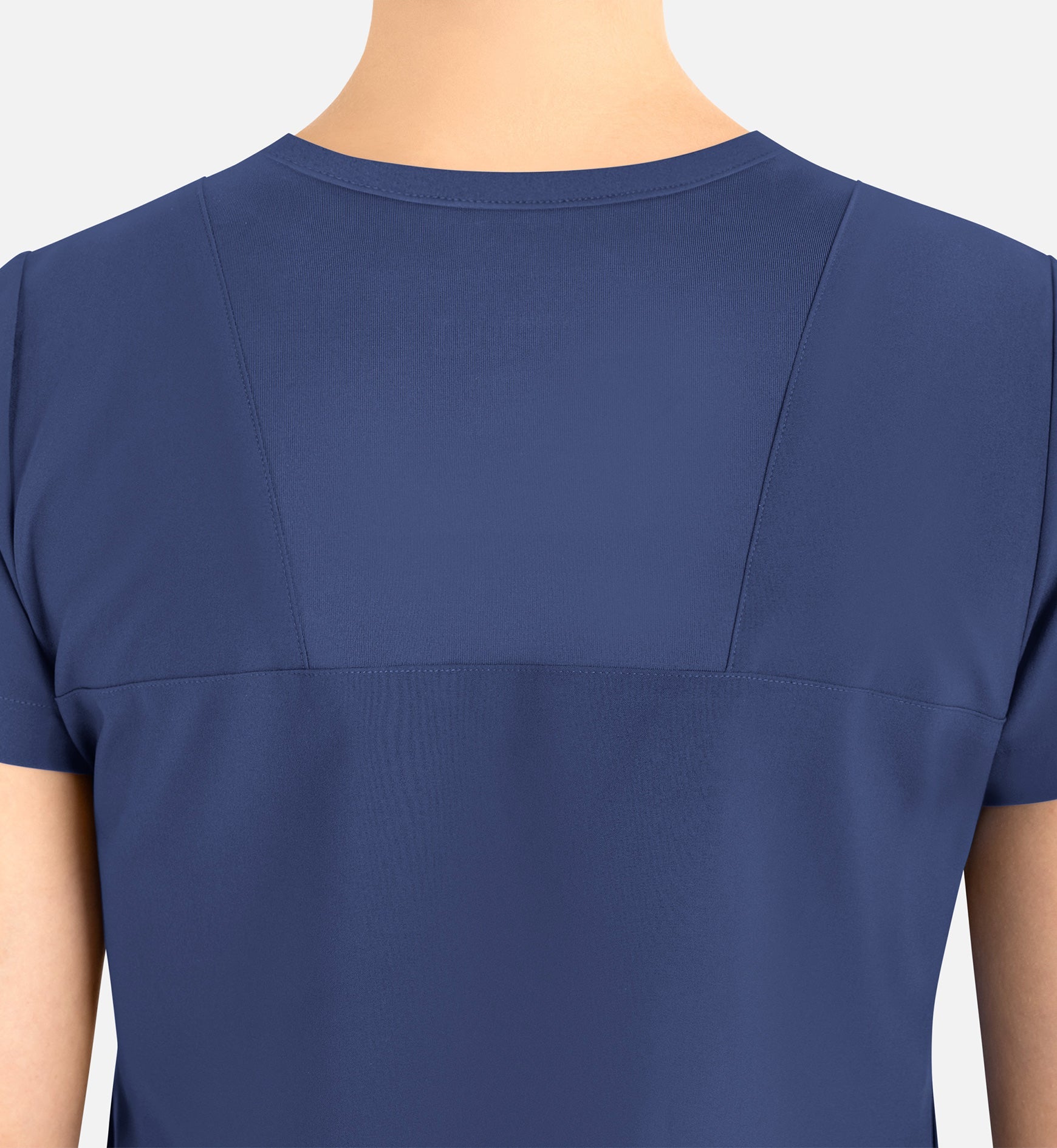 Momentum 5005 Women’s Tuckable Round Neck Top Navy