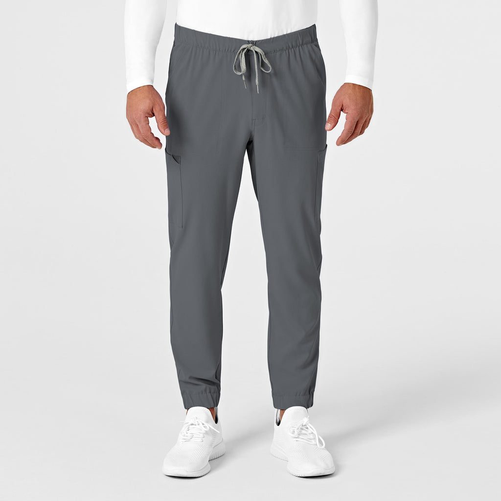 RENEW 5034 Men's Jogger Scrub Pants Pewter