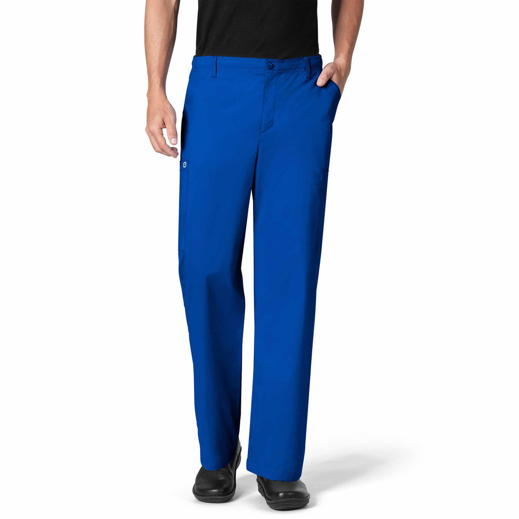 WonderWORK 503 Men's Cargo Scrub Pants Royal
