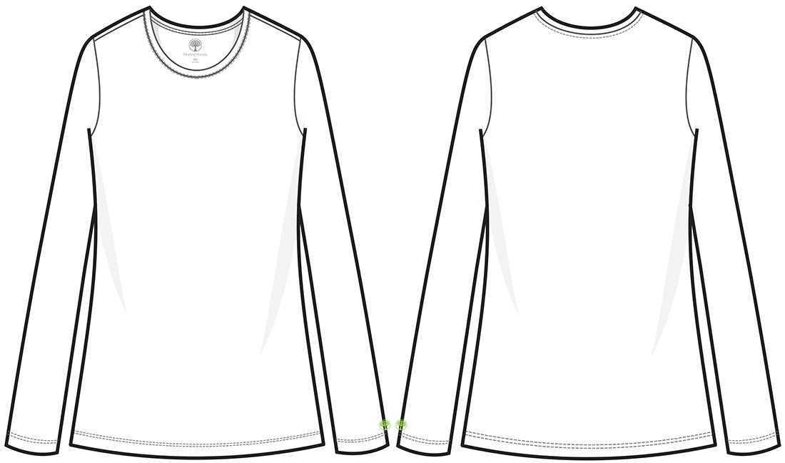 Knits 5047 Women's Melissa Tee Acadia Green