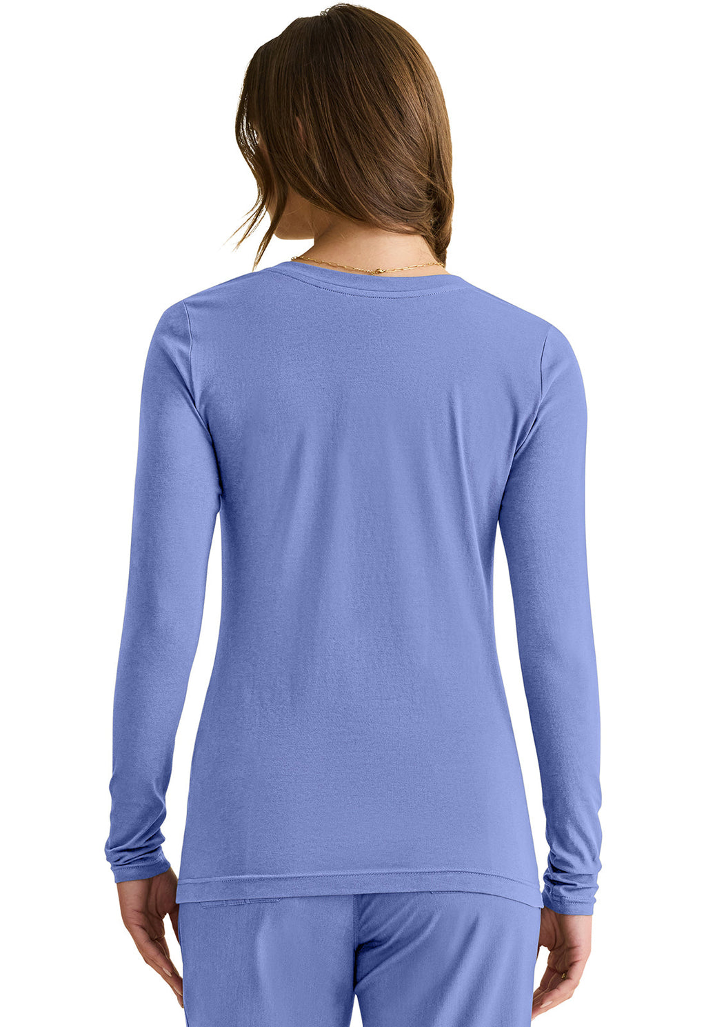 Knits 5047 Women's Melissa Scrub Top Ceil