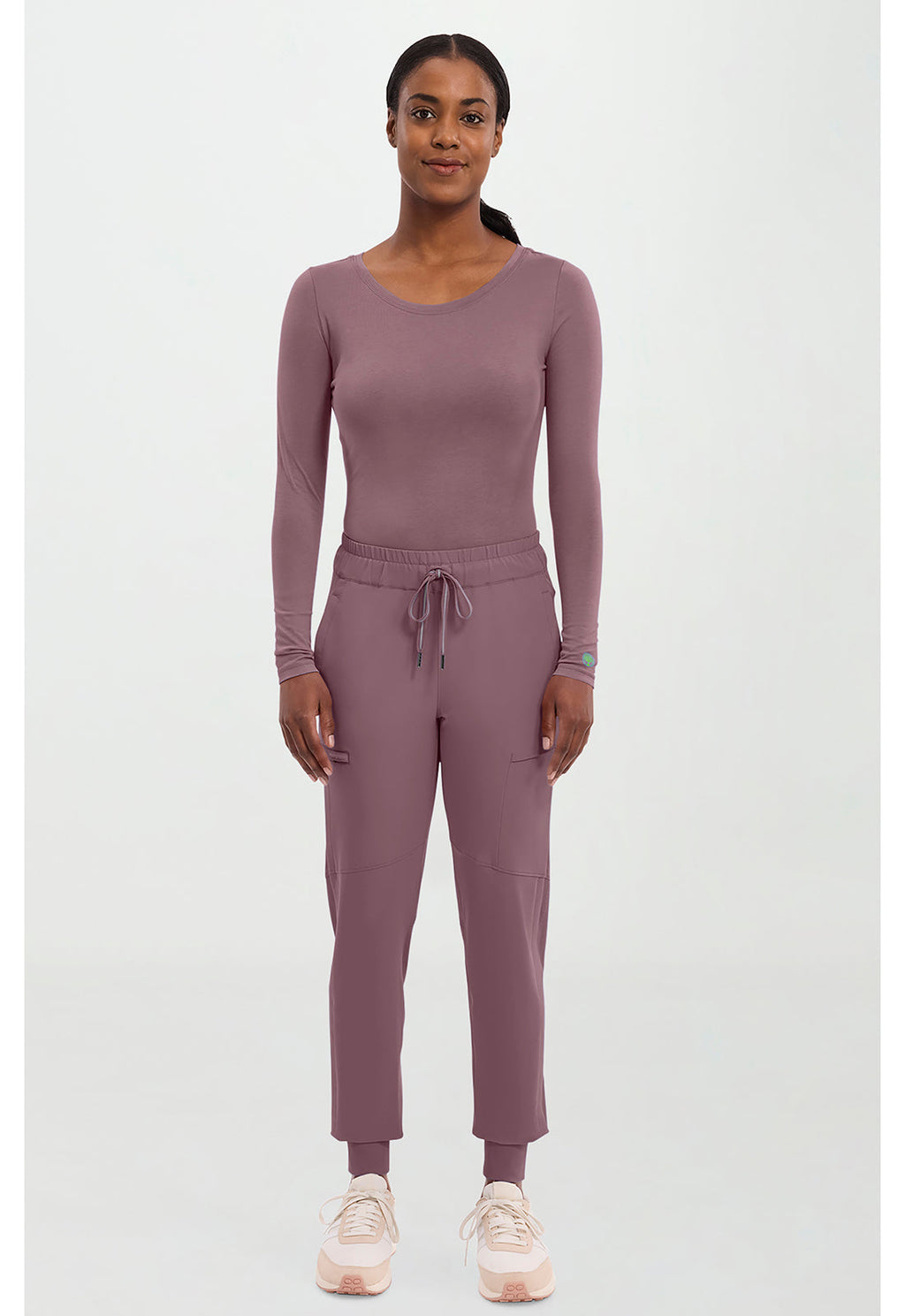 Knits 5047 Women's Melissa Scrub Top Elderberry