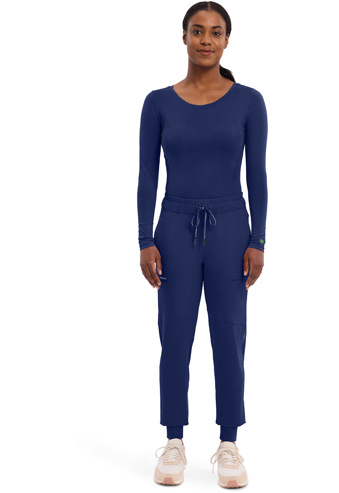 Knits 5047 Women's Melissa Scrub Top Navy
