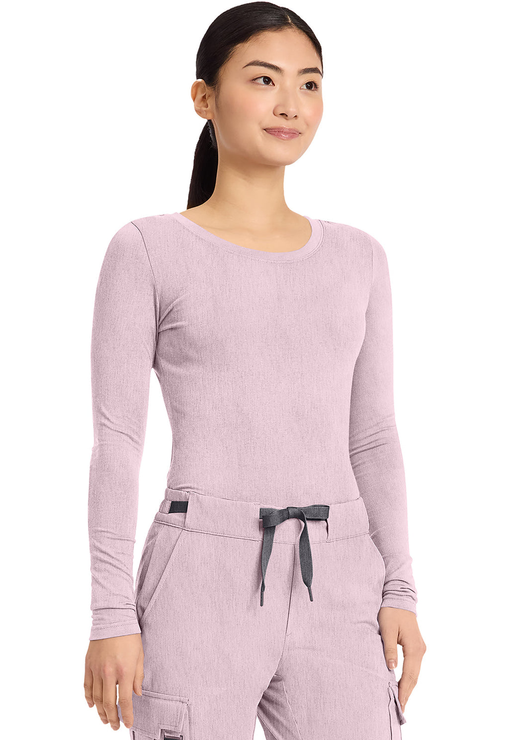 HH Knits 5047 Melissa Top Pink Pearl