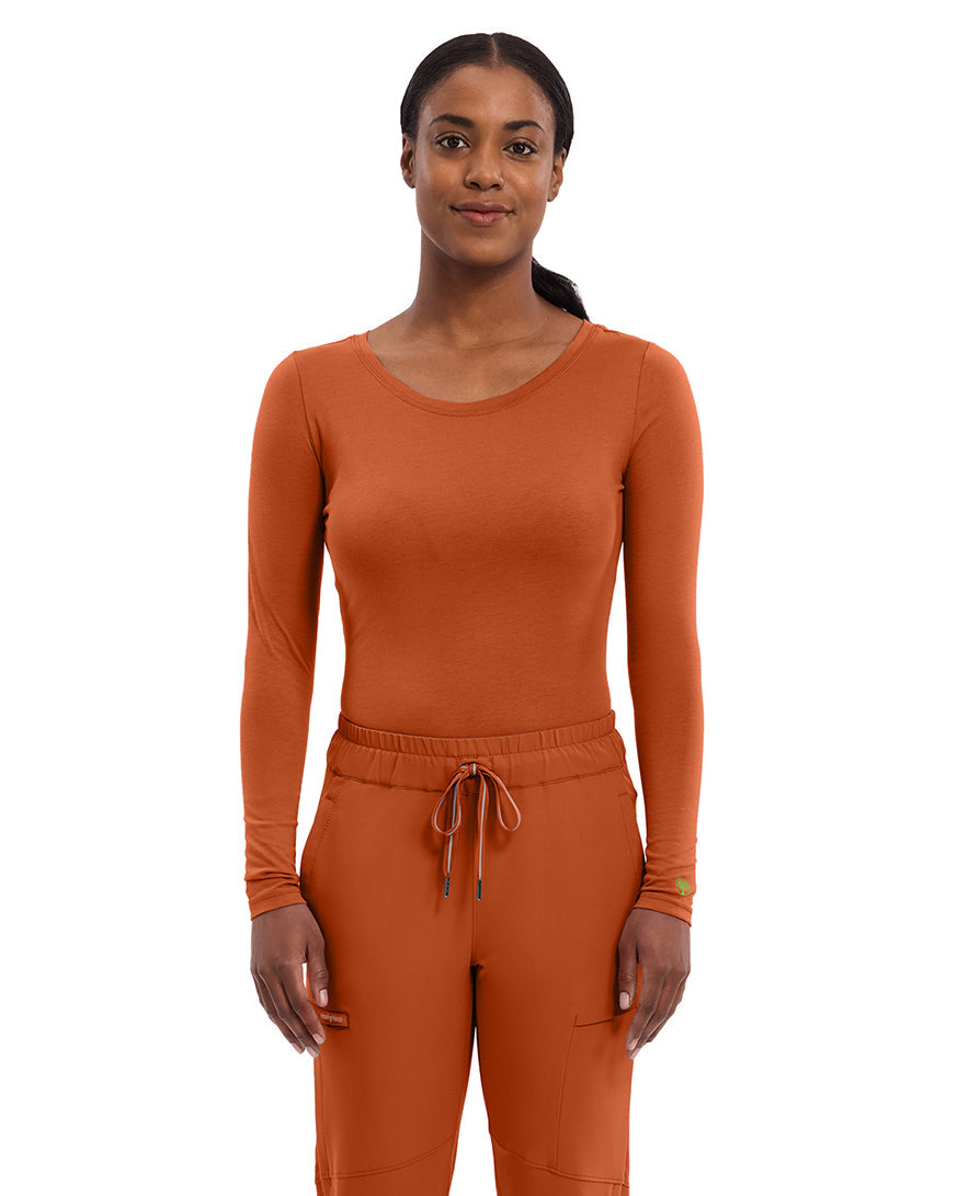 Knits 5047 Women's Melissa Tee Warm Sunrise