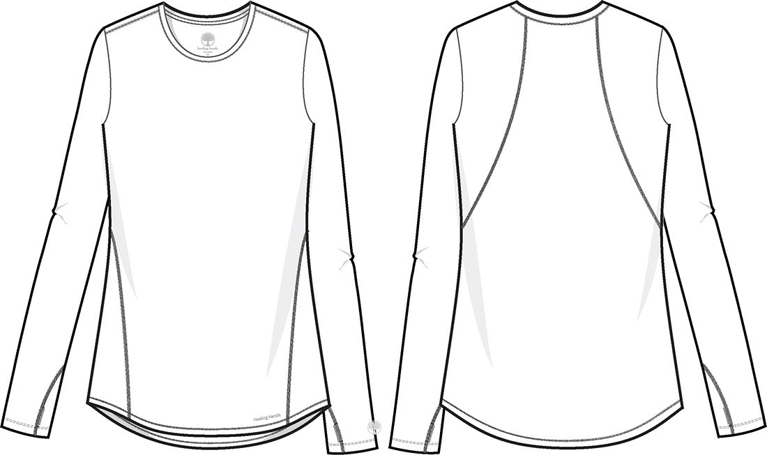 Knits 5051 Women's Mackenzie Tee White