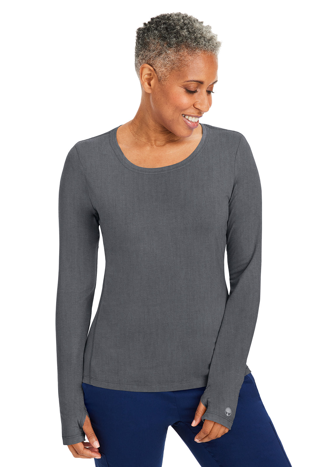Knits 5051 Women's Mackenzie Tee Heather Gray