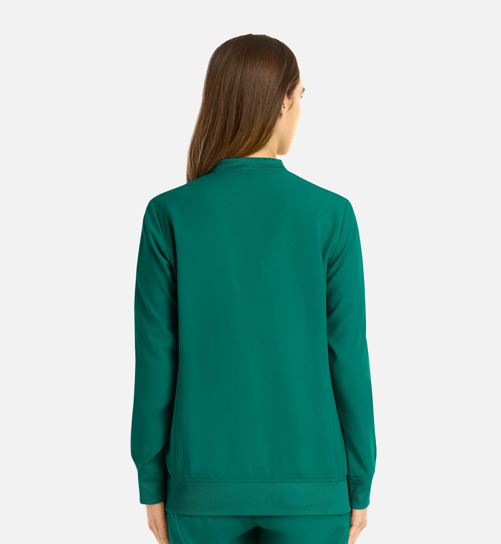 Momentum 5061 Women's Full Zip Bomber Jacket Hunter