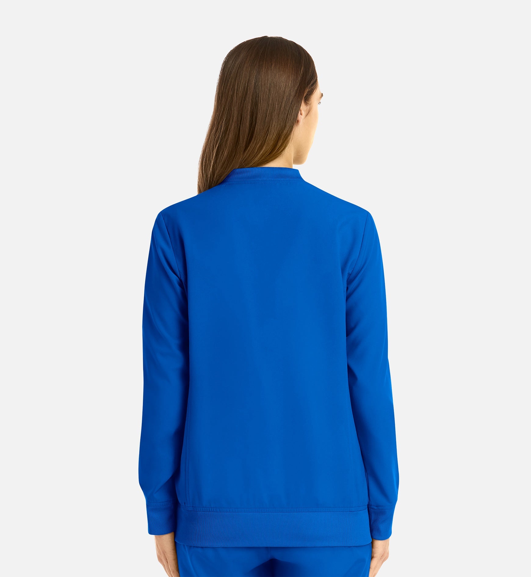 Momentum 5061 Women's Full Zip Bomber Jacket Royal Blue