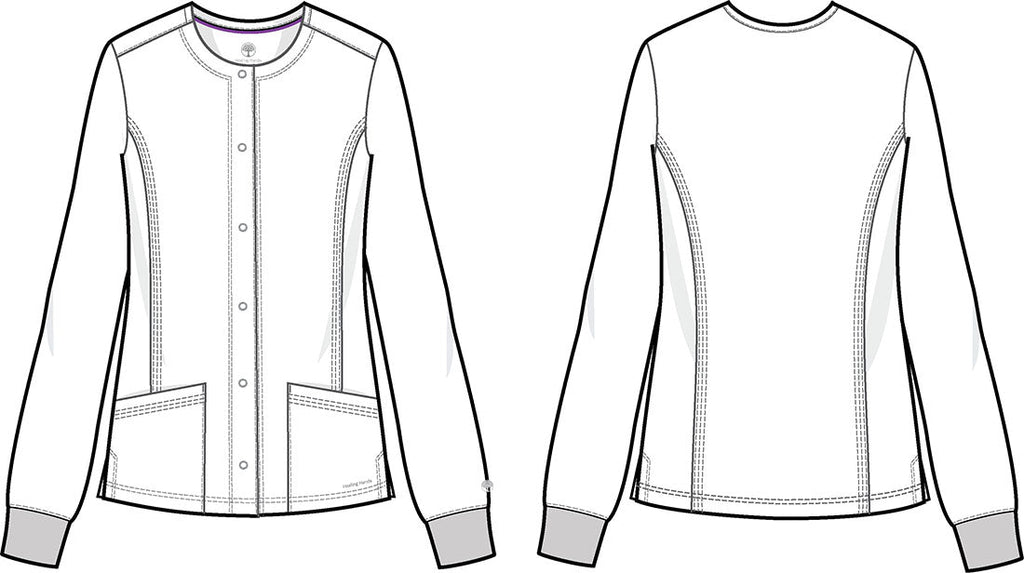 Purple Label 5063 Women's Daisy Jacket White