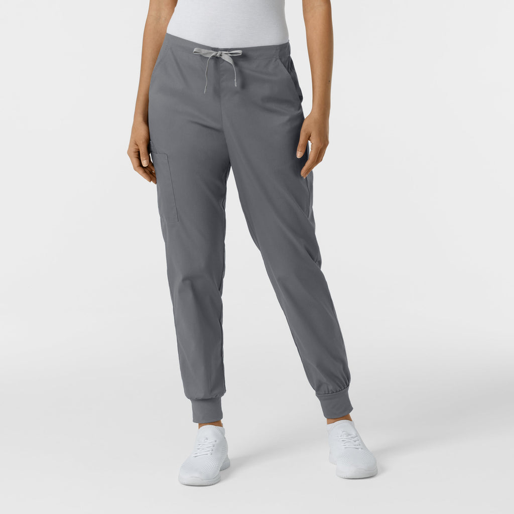 WonderWORK 506 Cargo Jogger Scrub Pants Pewter