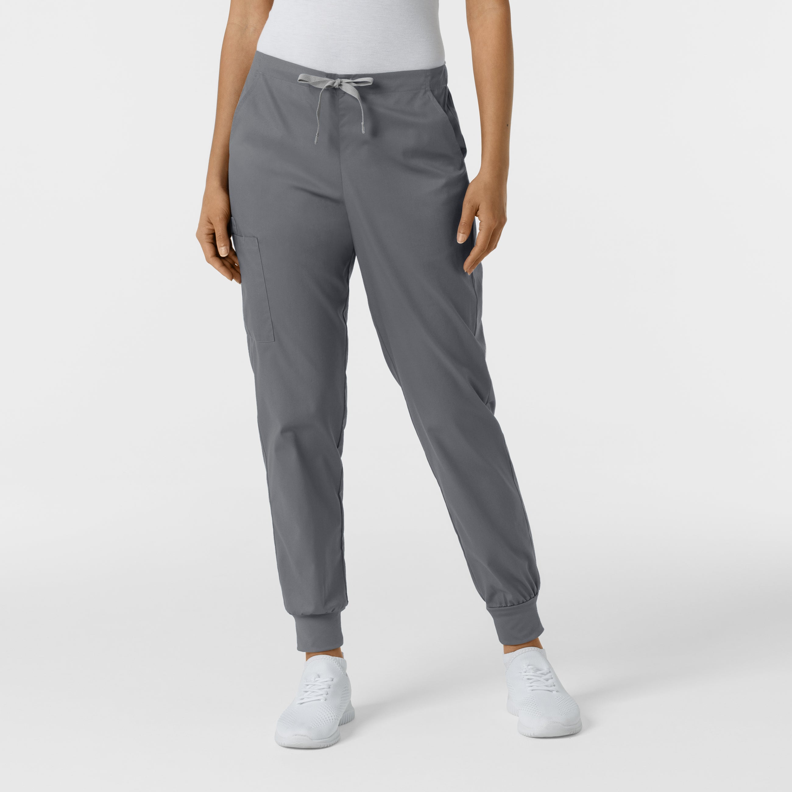 WonderWORK 506 Cargo Jogger Scrub Pants Pewter