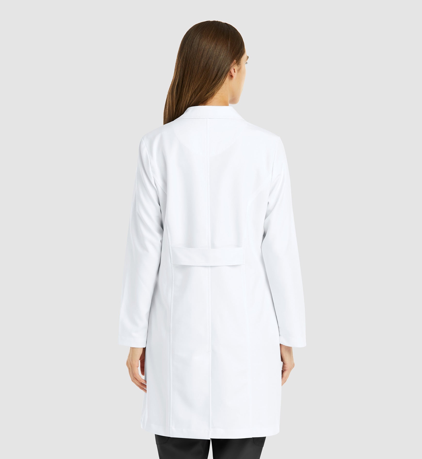 Momentum Lab Coats 5071 Women's Full Length Lab Coat White