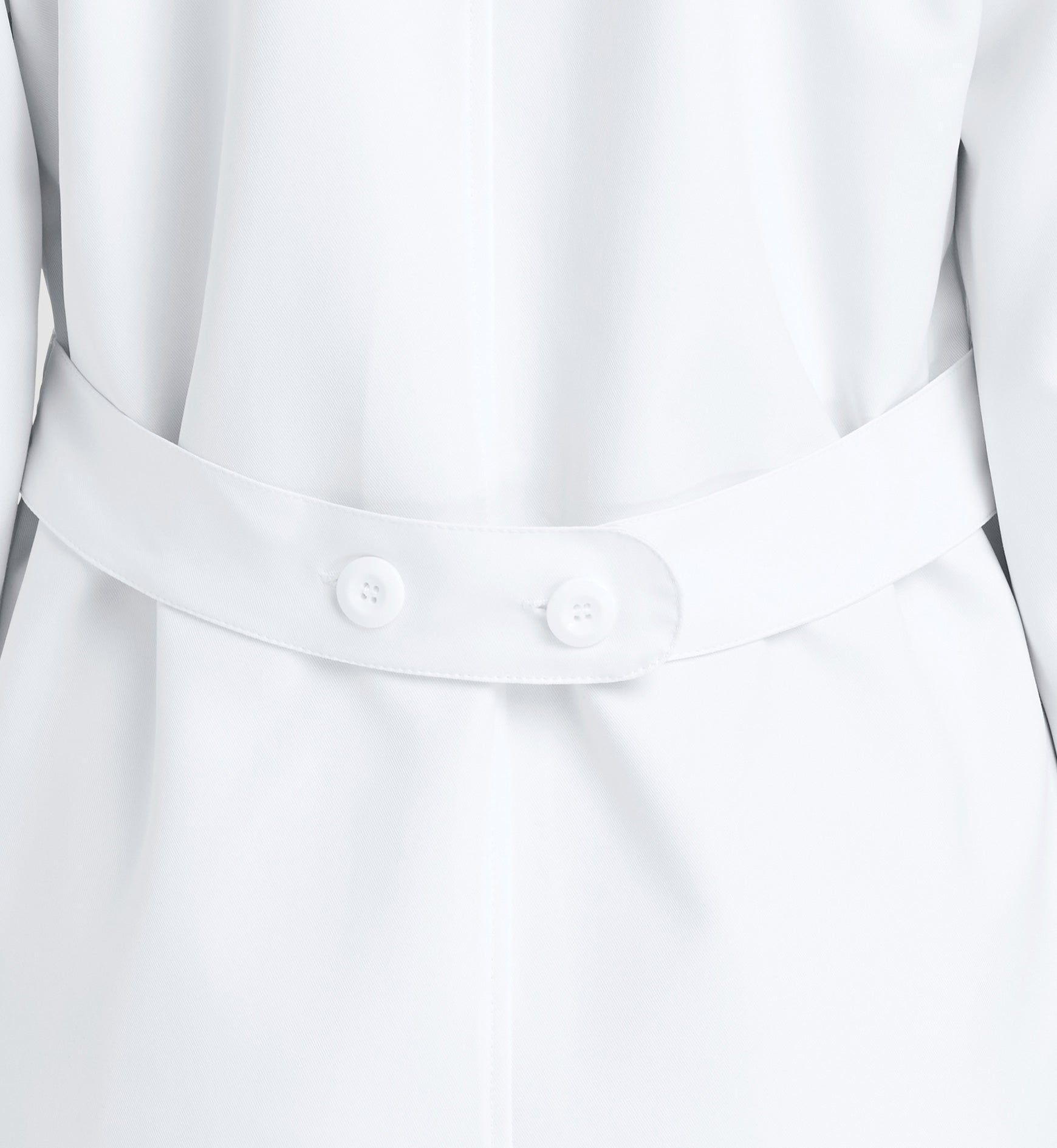 Momentum Lab Coats 5072 Women's Mid Length Lab Coat White